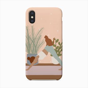 Cat Yoga Phone Case