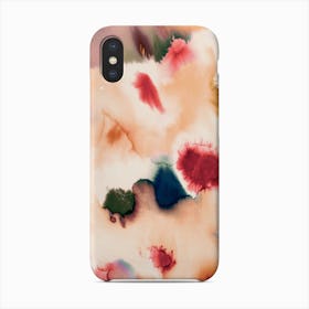 Abstract Watercolor Mineral Phone Case
