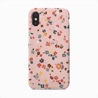 Ditsy Flowers Pastel Pink Phone Case