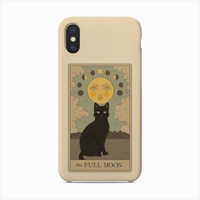 The Full Moon    Cats Tarot Phone Case