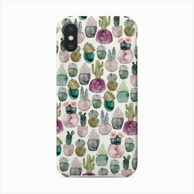 Cacti And Succulents Phone Case