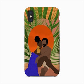 Black Love Phone Case