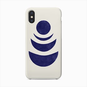 Mood Of The Moon Navy Phone Case