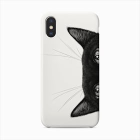 Black Cat Ii Phone Case