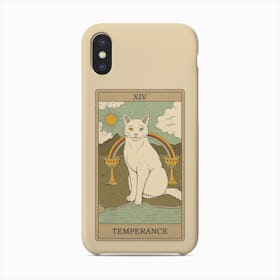 Temperance   Cats Tarot Phone Case