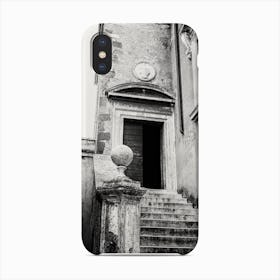 Castel Sant Angelo Door With Stairs In Rome Phone Case