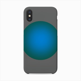 Gaussian Blur Blue Phone Case