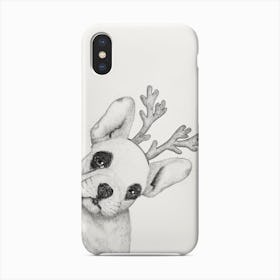 Christmas French Bulldog Phone Case