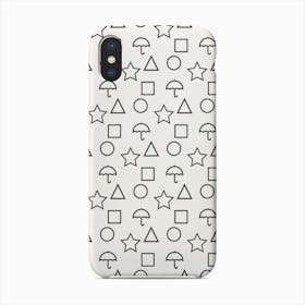 Squid Game Fan Art Icons Pattern Wh P1 Phone Case