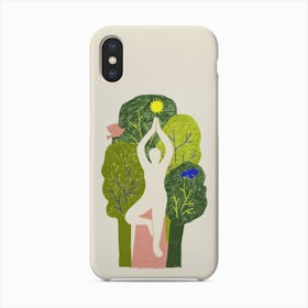 Yoga Tree Pose Phone Case