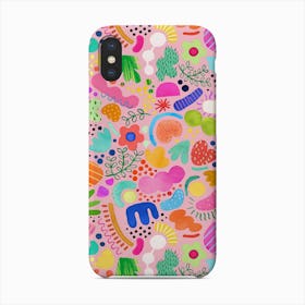 Playful Abstract Fresh Pink Phone Case