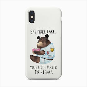 Eat More Cake Phone Case