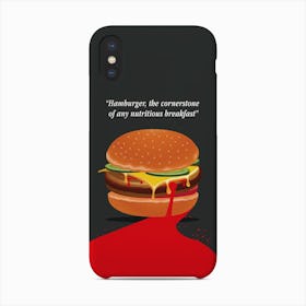 Pulp Fiction Jules Burger Phone Case
