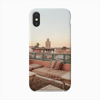 Pastel Rooftop Marrakech Phone Case