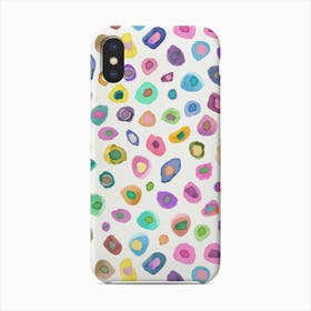 Spring Watercolour Flowers Scandi Phone Case