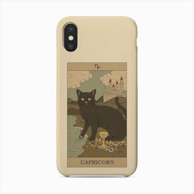 Capricorn Cat Phone Case