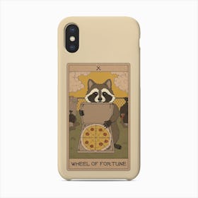 Wheel Of Fortune   Raccoons Tarot Phone Case