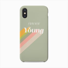 Forever Young Retro Stone Phone Case