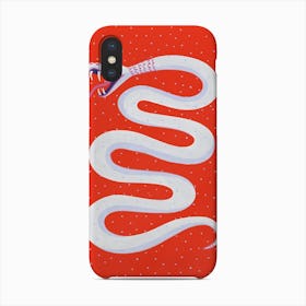 Red Snake Phone Case