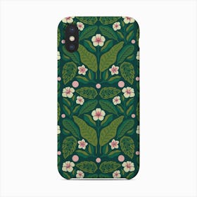 Tropical Leaves   Green Phone Case