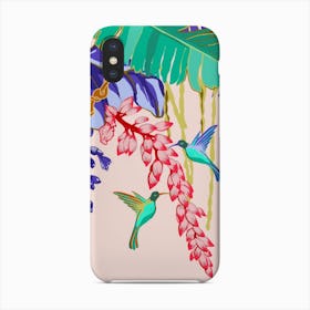 Humming Birds & Heliconia Phone Case