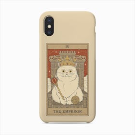 The Emperor   Cats Tarot Phone Case