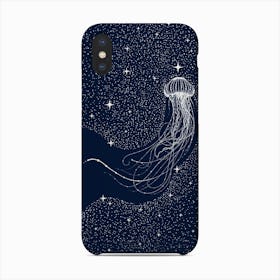 Starry Jellyfish Phone Case