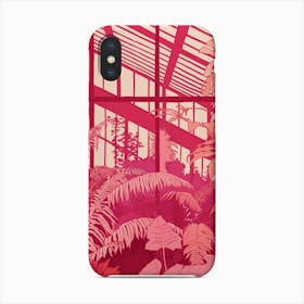 Pink Plants Greenhouse Phone Case