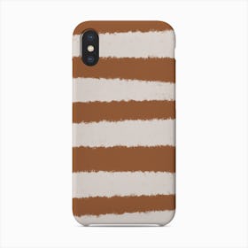 Brown Stripes Phone Case