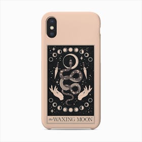 The Waxing Moon Phone Case