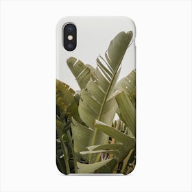 Banana Leaves In France Phone Case