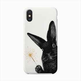 Rabbit With Sparkler Phone Case