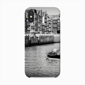 The Flowermarket On The Canals Of Amsterdam Phone Case