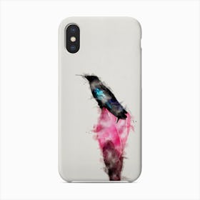 Hummingbird Watercolor Phone Case
