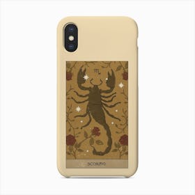 Scorpio Tarot Phone Case