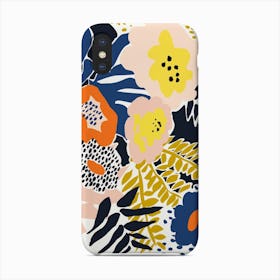 Floral Design For A Happy Life Phone Case