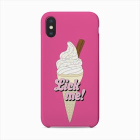 Ice Cream Lick Me Phone Case