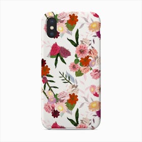 A Lot Of Colorful Flowers Phone Case
