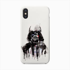 Darth Vader Watercolor Phone Case