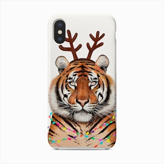 Christmas Tiger Phone Case