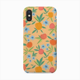 Peachy Simple Hand Drawn Pattern Phone Case