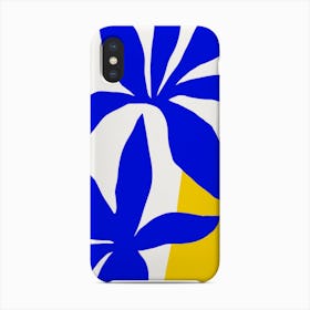 Matisse Inspired 2 Blue And Yellow Phone Case