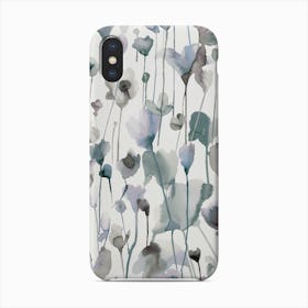 Summer Wild Rustic Flowers Neutral Cold Phone Case