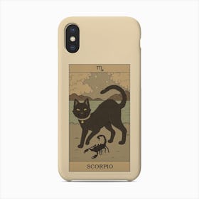 Scorpio Cat Phone Case