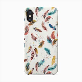 Magical Bohemian Feathers Phone Case
