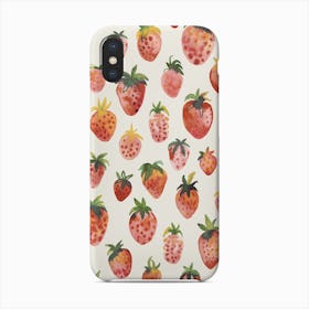 Strawberries Red Countryside Phone Case