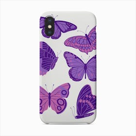 Texas Butterflies   Purple And Pink Phone Case