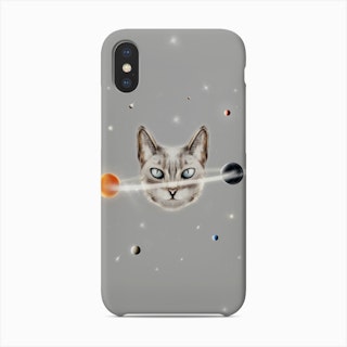 Cat Planet Phone Case