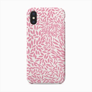 Leaves Pink Phone Case