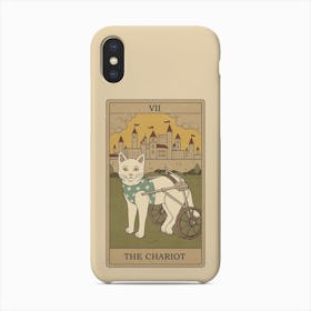 The Chariot   Cats Tarot Phone Case